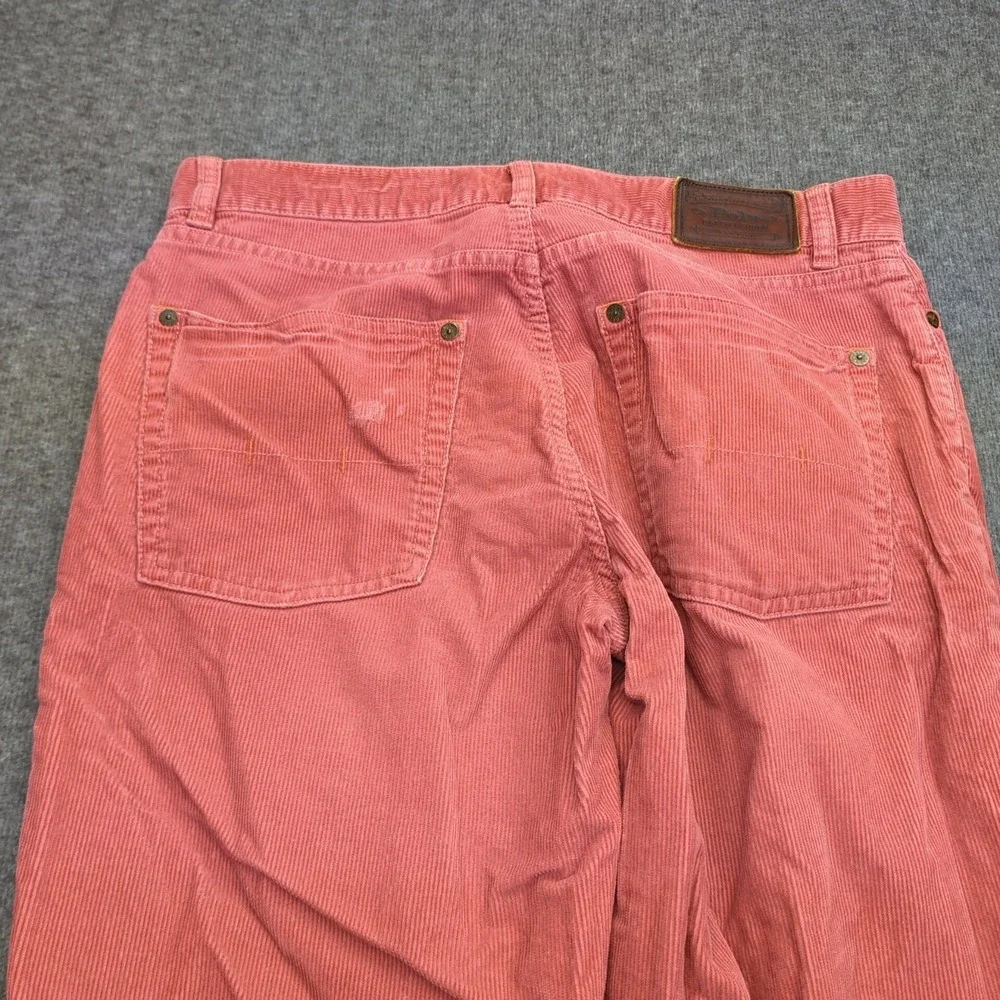 Polo Ralph Lauren Jeans 31x32 Red Corduroy Classic Straight Preppy‎ Casual